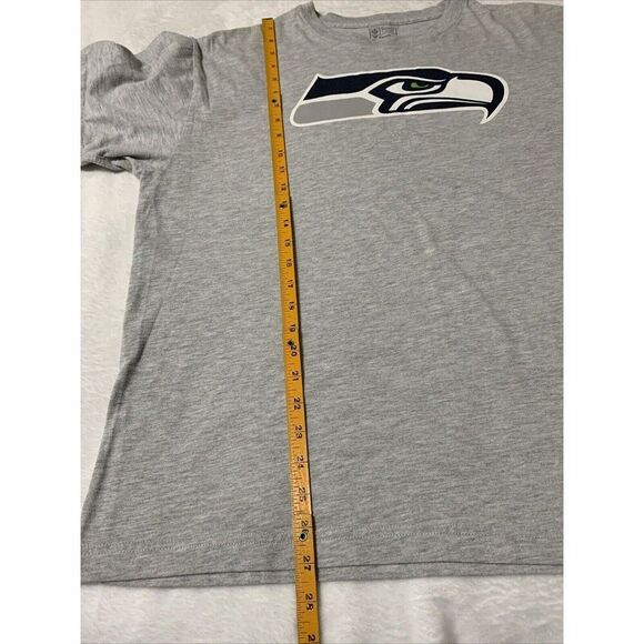 Seattle Seahawks Men's XL Gray Cotton Shirt Print NFL Pro Line Fanatics - Picture 6 of 6